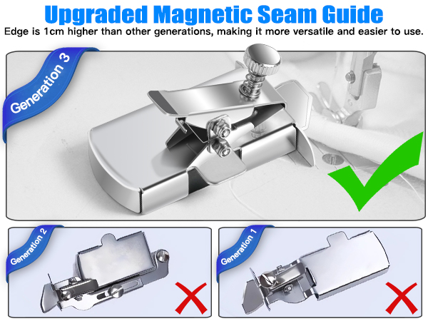 magnetic sewing guide