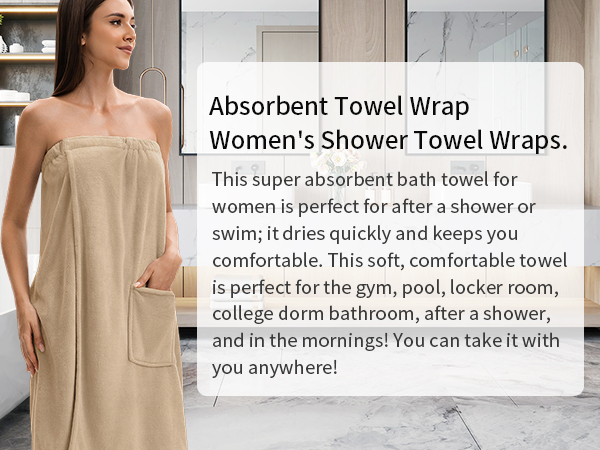 towel wrap for women