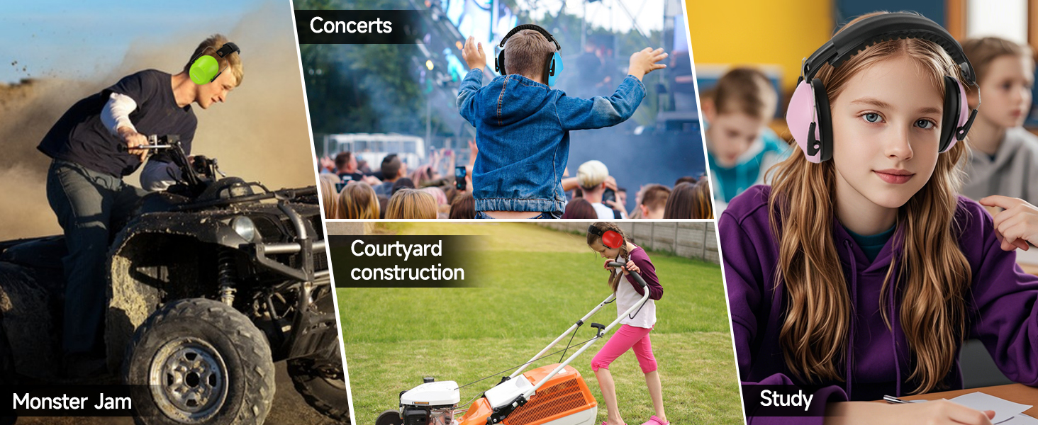 monster truck shows, concerts, Courtyard construction,study