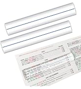 NeoDigix 2-Pack Mahjong Card Magnifier with Blue Guiding Line - Professional Reading Aid for Amer...