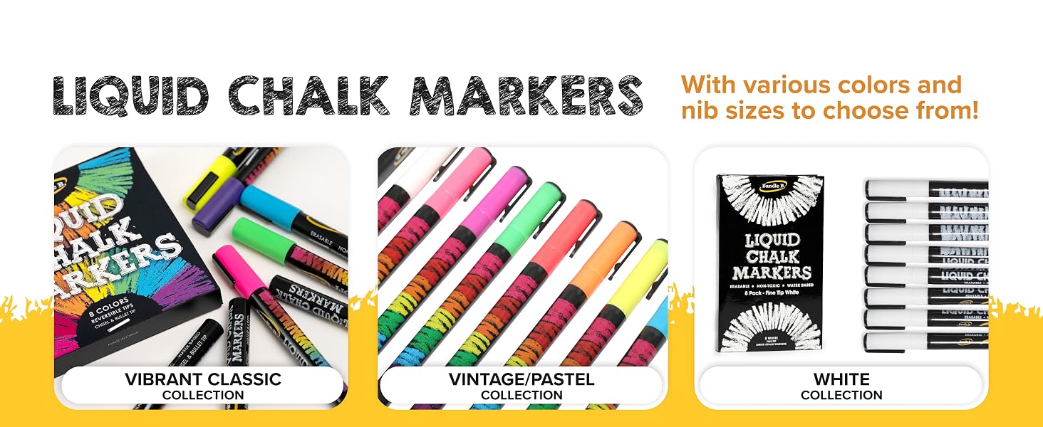 Liquid Chalk Markers