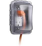 TayMac MM410C Single Horizontal/Vertical Mount 1-Gang Weatherproof In-Use Electrical Outlet Cover...