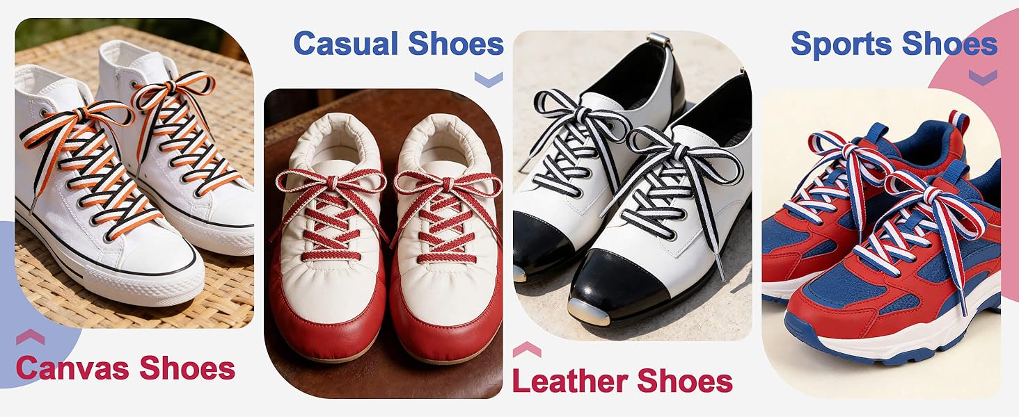 flat thick shoe laces