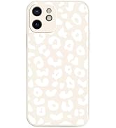 Zilkaifly Leopard Print Phone Case for Women Trendy Cool Design Soft Silicone Cheetah Print Phone...