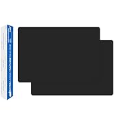GASARÉ, Set of 2, Extra Large, Thick, Silicone Mats for Kitchen Counter, Heat Resistant Mats, Cou...