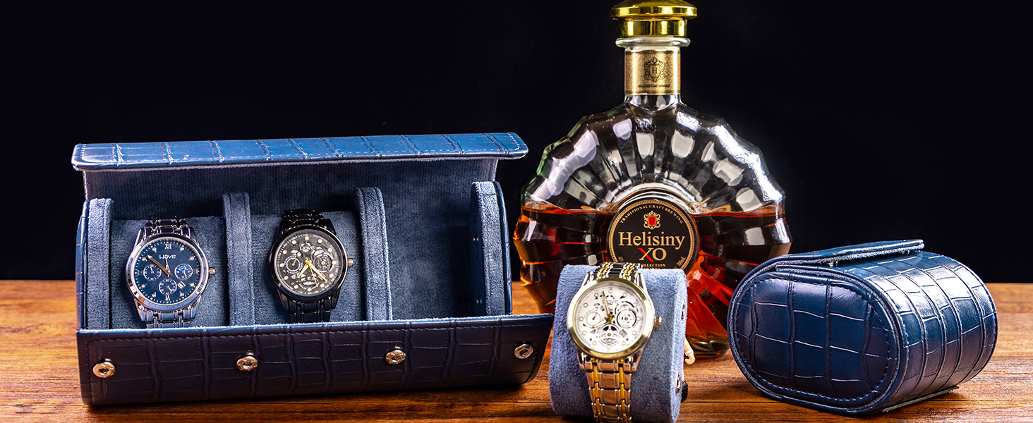 2 travel watch case