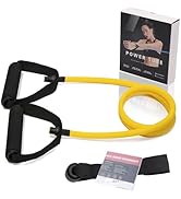 Resistance Bands with Handles for Working Out Women and Men, Exercise Bands with Door Anchor, Str...