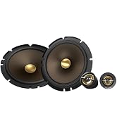 PIONEER A-Series MAX TS-A653CH, 2-Way Component Car Audio Speakers, Full Range, Clear Sound Quali...