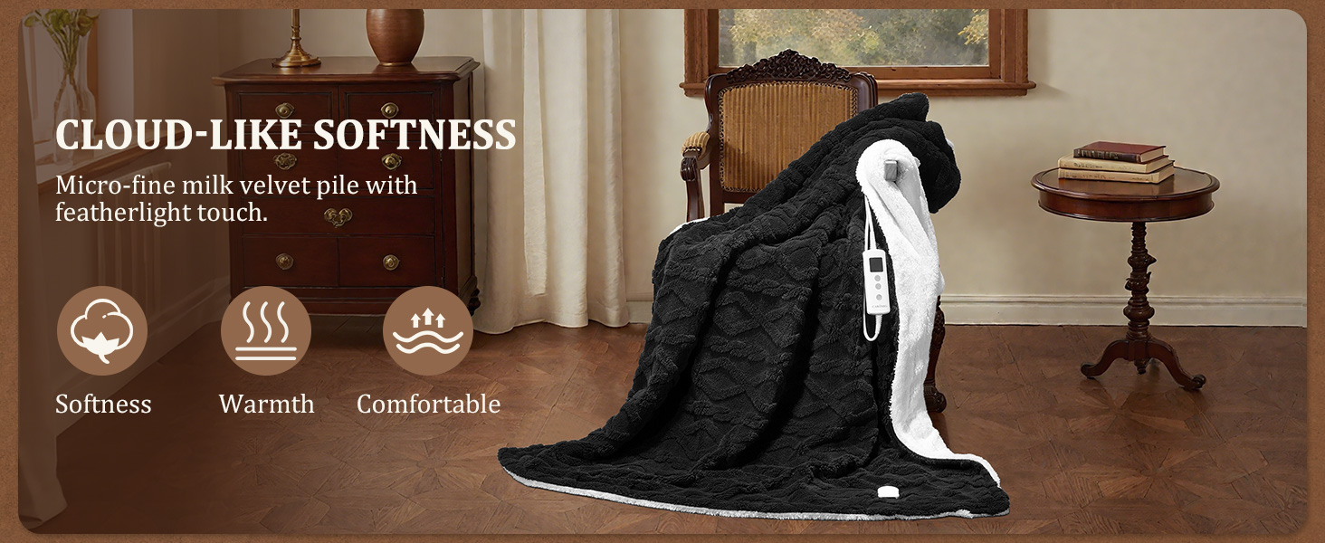 Heated Electric Blanket Heating throw