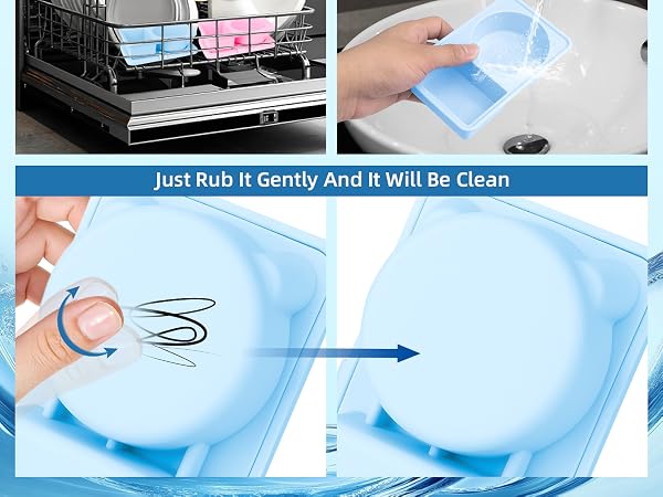 3 Pack Silicone Reusable Snack Containers with Lids, Double Compartment Snackle Box Containers