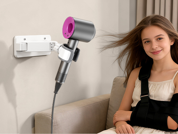 hands free hair dryer