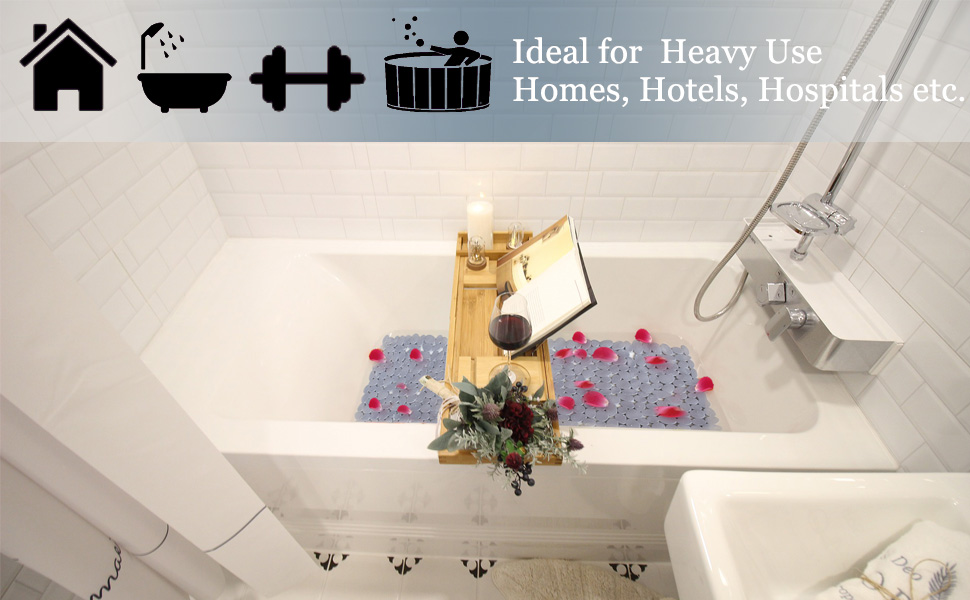 bath mat grey