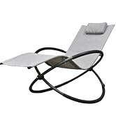 Vivere Orbital Lounger Outdoor Rocking Chair (Haven)