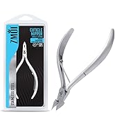 ZMOI Cuticle Nippers – Professional Cuticle trimmer – Premium Stainless Steel Cuticle Remover Too...