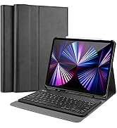 ProCase for iPad Pro 11 Keyboard Case 2022 2021 2020 2018, Slim Shell Lightweight Cover with Magn...