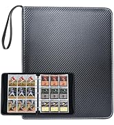 9 Pocket Trading Card Collection Book, Binder Card Album with 900 Pockets Game Card Sleeves, Bind...