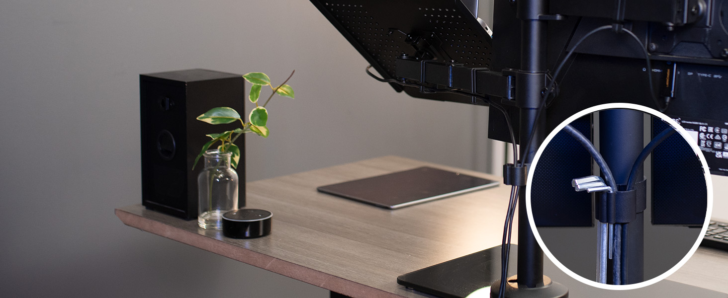 STAND-V002FGL Cable management