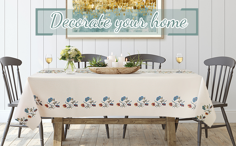 Waterproof Vinyl Tablecloths