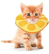 Jevnd Kitten Cones After Surgery 0-6 Months, Donut Extra Small Kitten Cone Collar Soft to Stop Li...