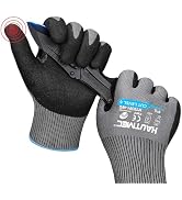 HAUTMEC ANSI A6 Cut Resistant Work Gloves, EN 388 4X42F Cutting Proof Gloves for Men, InnoFlex 13...