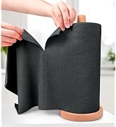 KitchLife Microfiber Cleaning Cloth Roll - Tear-Away Towels, Lint-Free, Reusable, Washable, 20 Sh...