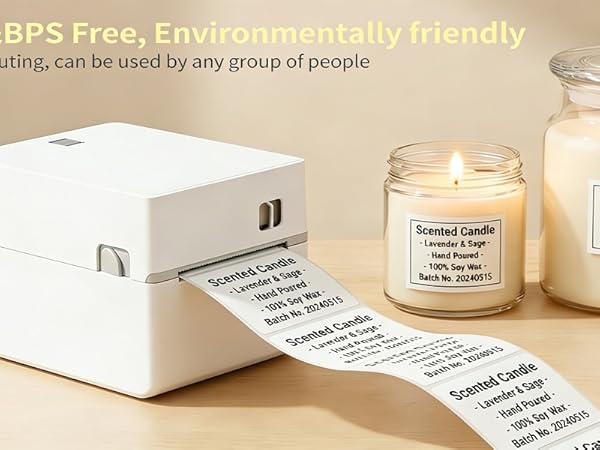 2x1 thermal labels