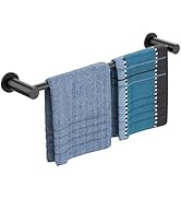 ULIBERMAGNET Magnetic Towel Holder, 1 Set Magnetic Towel Bar Holder with Adjustable Length, Matte...
