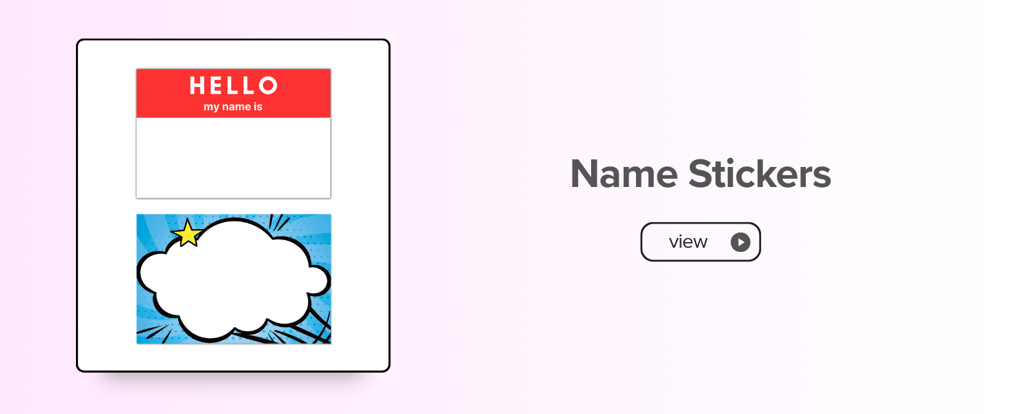 Name Stickers