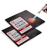 TOPDC 2 Pack Welding Blanket 12x12 Inch, High Temp Resistant Carbon Felt Pad, 5mm Thick Heat Shie...