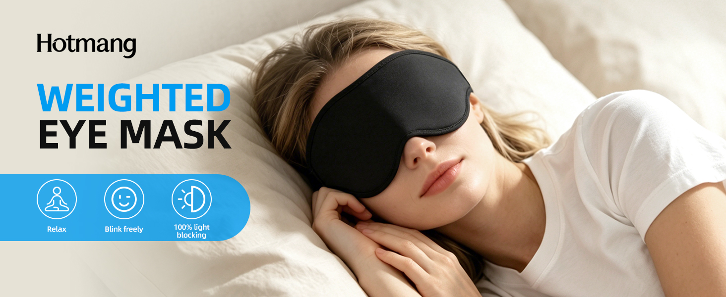 WEIGHTED EYE MASK