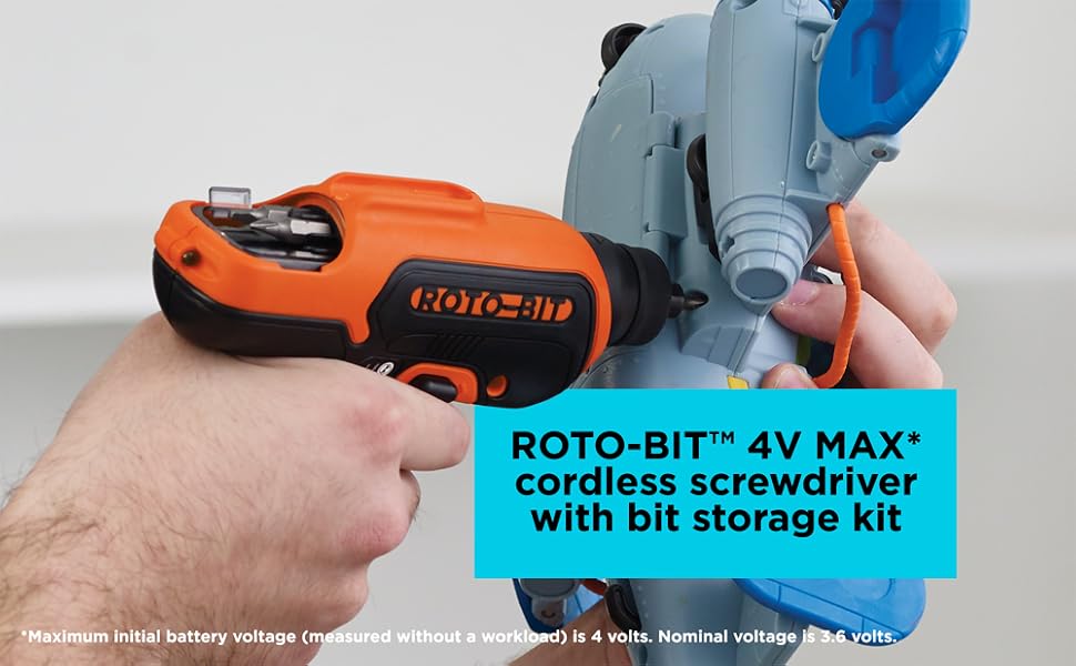 BLACK+DECKER 4V Roto-BIT Storage Screwdriver (BDCS50C)
