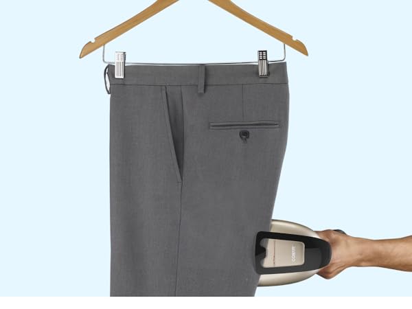 Steamer on pants