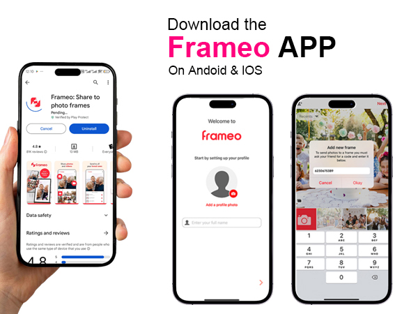 digital picture frame frameo