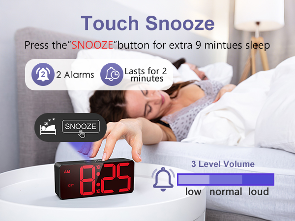 Alarm Clocks for Bedrooms