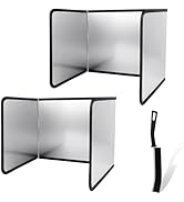 Foldable Grease Splatter Guard Splatter Guards for Frying, Sided Stove Splash Guard for Cooking, ...