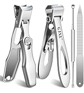 German Nail Clippers for Men, 2026 Upgraded Ultra Sharp Stainless Steel Toeail Clippers for Thick...