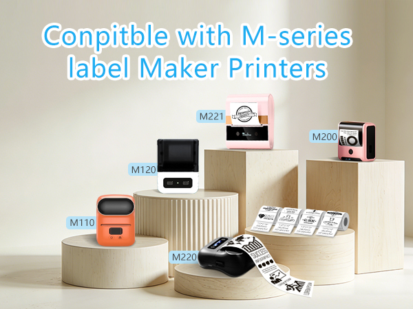 M110 Thermal Labels 4 Rolls