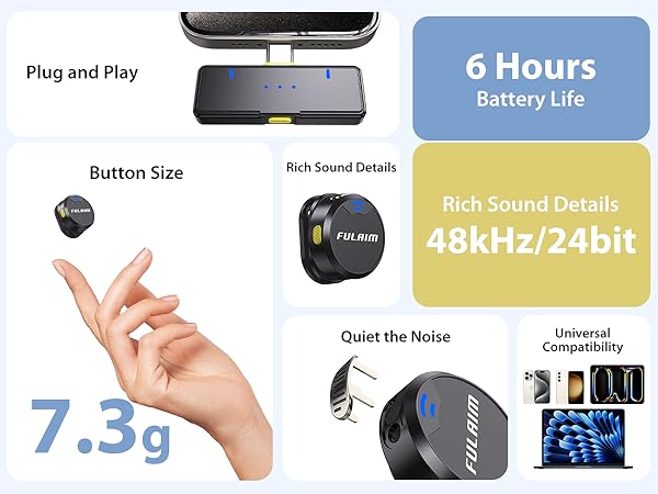 wireless lavalier microphone