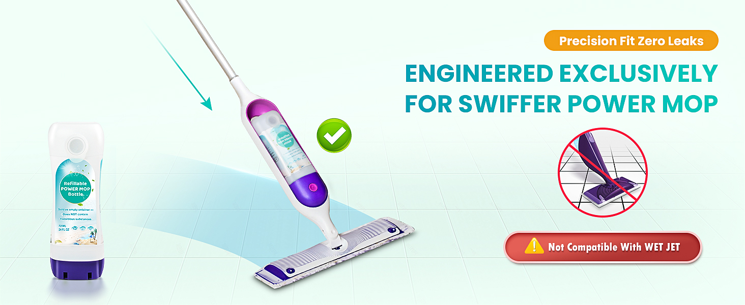 only fit for swiffer power mop