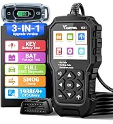 VDIAGTOOL VD31 Enhanced OBD2 Scanner, 3-in-1 Check Engine Code Reader, OBD2 Scanner Diagnostic To...