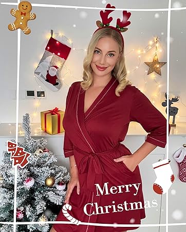 Wine Red Robe