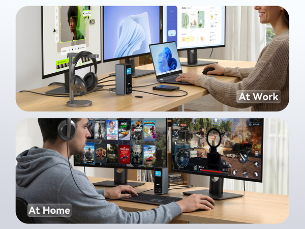 multiple monitors display
