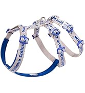Truelove Double H Escape Proof Nylon Dog Harness Reflective Adjustable No Pull Pet Vest Harness f...