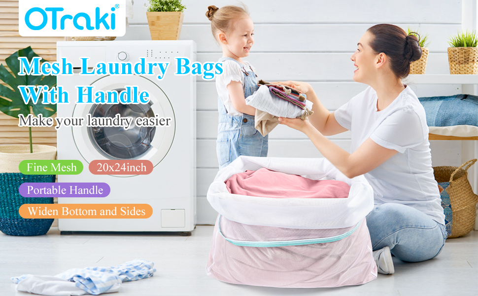 mesh laundry bag