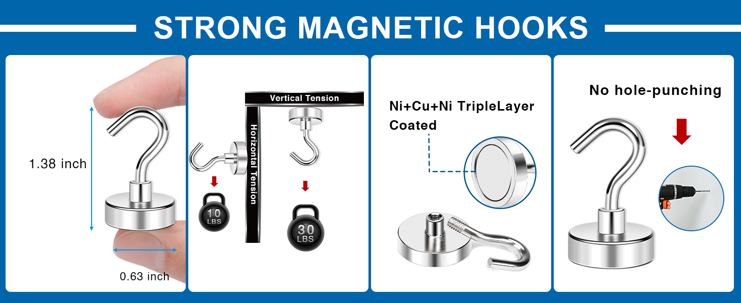 magnetic hooks