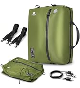 ESCRODOI Vacuum Bags for Travel with Pump, Reusable Vacuum Compression Bags with Built-in Pump fo...
