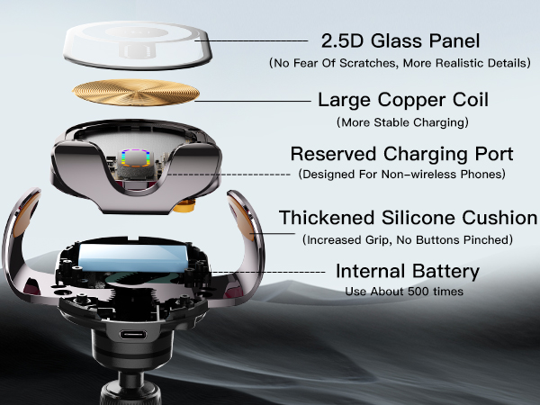 car cell phone charger holder