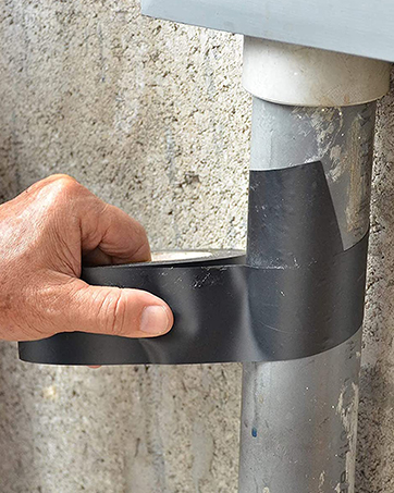 Professional Grade Outdoor Waterproof Duct Tape Black