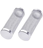 Quickun Stainless Steel Aquarium Flow Fish Filter Guard Net Shrimp Safe Inlet Inflow Protect Bask...