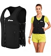 ZELUS Weighted Vest Woman, Adjustable Weighted Vest 1-10lb/ 1-15lb with Removable Z-Fit Soft Iron...